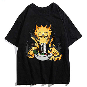 Naruto Eating Ramen Shirt - Naruto merchandise clothing NRC 0809