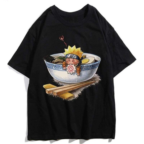 Naruto Ramen Bowl Shirt - Naruto merchandise clothing NRC 0809