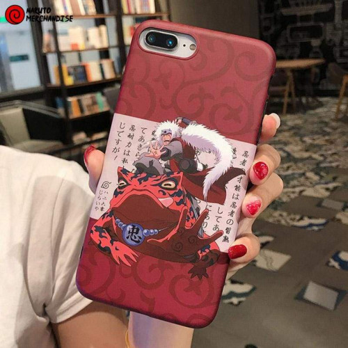 Jiraiya on Toad Phone Case - Naruto merchandise clothing NRC 0809