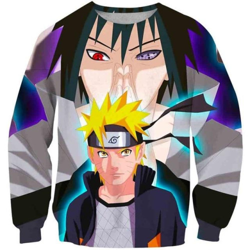 Naruto Sweatshirts - Sasuke Sweater NRC 1209