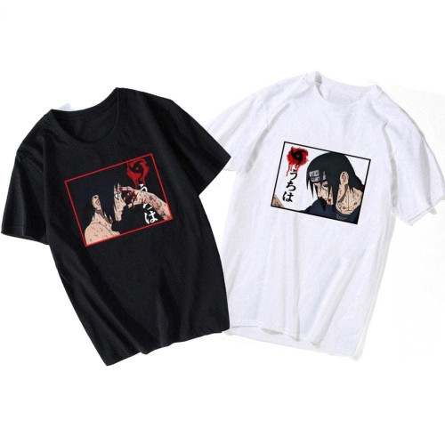 Itachi Sasuke Forehead Shirt - Naruto merchandise clothing NRC 0809