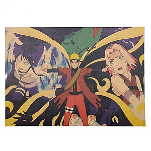 Naruto Sakura Hinata Poster - Naruto merchandise clothing NRC 0809