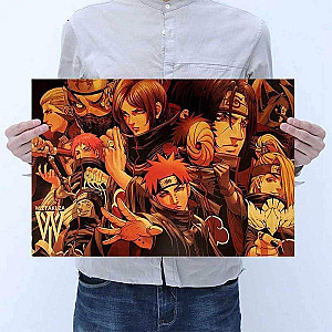 Akatsuki Clan Poster - Naruto merchandise clothing NRC 0809