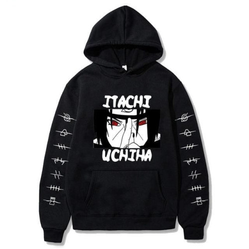 Itachi Uchiha Hoodie - Naruto merchandise clothing NRC 0809