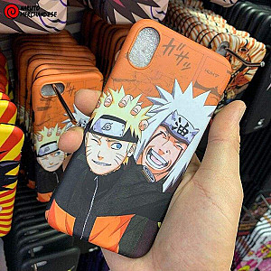 Naruto and Jiraiya iPhone Case - Naruto merchandise clothing NRC 0809