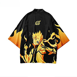 Naruto Kurama Mode Kimono - Naruto merchandise clothing NRC 0809