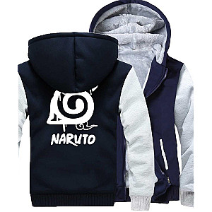 Naruto Konoha Village Fleece Jacket NRC 1209